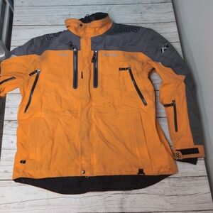 Klim Orange Valdez Parka Snowmobile Jacket Men Size 3XL
